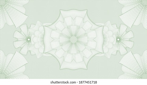 Security watermark. wavy subtle curves. Intense illustration. Complex design. 