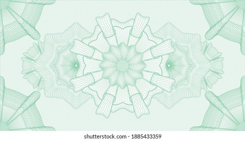 Security watermark. wavy subtle curves. Intense illustration. Detailed design. 