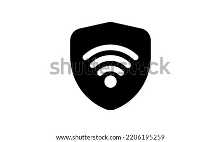 Security wifi internet and Private network vector