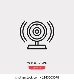 Security,camera.Security camera icon vector. Cctv,looking,monitor symbol for web and mobile apps