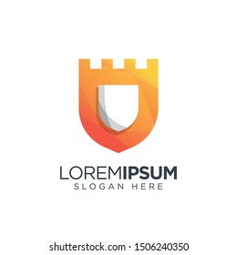 securtiy logo design modern icon. shield logo design template. safety data design privacy.