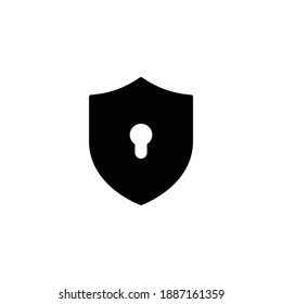 Icono de seguridad, icono de bloqueo para sitio web