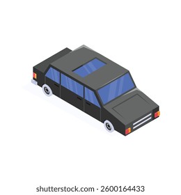 Sedan car icon representing a comfortable family vehicle.