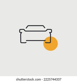 sedan car icon vector vehicle