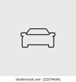 sedan car icon vector vehicle