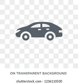 Sedan icon. Sedan design concept from Transportation collection. Simple element vector illustration on transparent background.