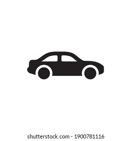 sedan icon in vector. Logotype