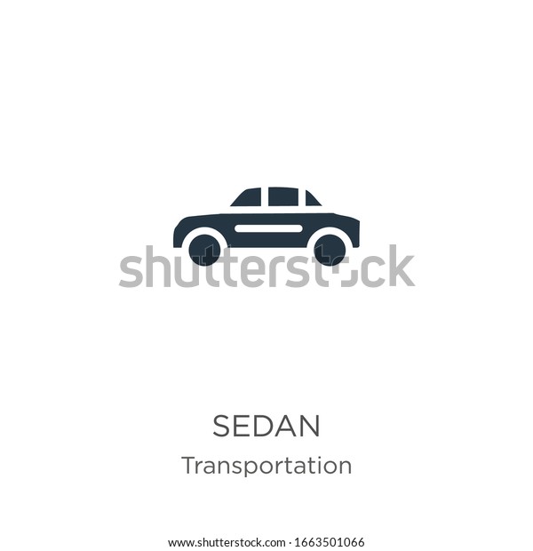 Sedan icon\
vector. Trendy flat sedan icon from transportation collection\
isolated on white background. Vector illustration can be used for\
web and mobile graphic design, logo,\
eps10