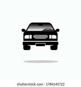 Sedan Icon. Vehicle Symbol - Vector.