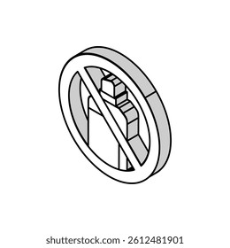 sedatives addiction isometric icon vector. sedatives addiction sign. isolated symbol illustration