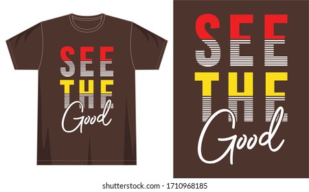 see the good typography for print t shirt