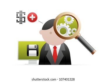 see icon of the business
