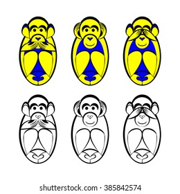 See no evil, hear no evil, speak no evil