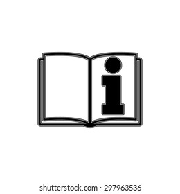 See owner's manual -  information vector icon