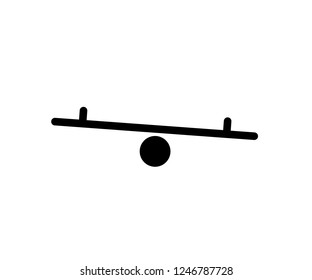 See saw icon