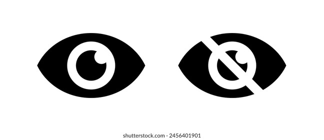 See and unsee eye icon