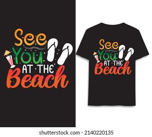 See you at the beach cool summer shirt