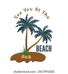 SEE YOU AT THE BEACH T SHIRT DESIGN