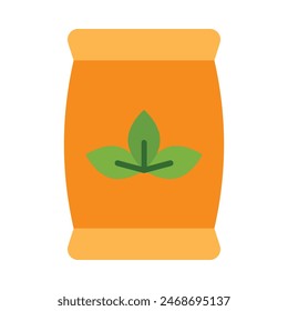 Seed Bag Vector Flat Icon Design