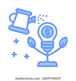Seed Funding Icon Element for Design
