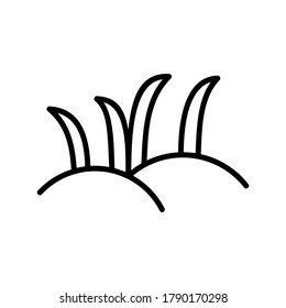 Seed Grow icon or logo isolated sign symbol vector illustration - high quality black style vector icons
