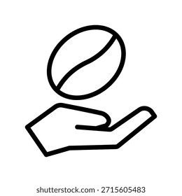 Ícone de semente ilustração vetor modelo de design