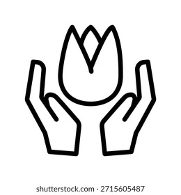 Seed icon illustration vector design template