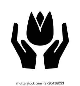 Seed icon illustration vector design template