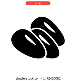 seed icon isolated sign symbol vector illustration - high quality black style vector icons

