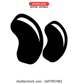 seed icon or logo isolated sign symbol vector illustration - high quality black style vector icons
