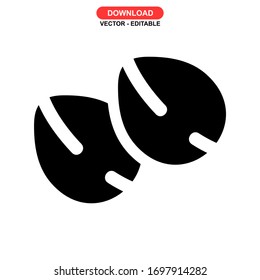 seed icon or logo isolated sign symbol vector illustration - high quality black style vector icons
