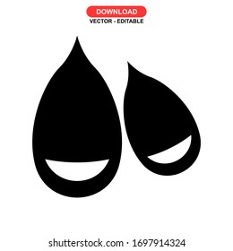 seed icon or logo isolated sign symbol vector illustration - high quality black style vector icons
