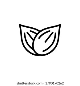 Seed icon or logo isolated sign symbol vector illustration - high quality black style vector icons
