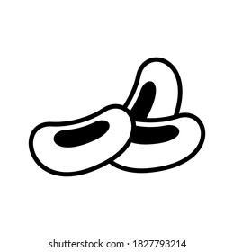 Seed icon or logo isolated sign symbol vector illustration - high quality black style vector icons
