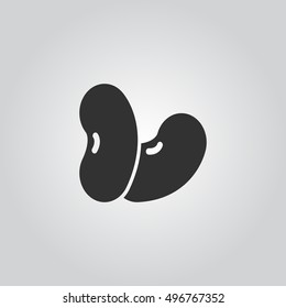 seed icon logo silhouette vector 
