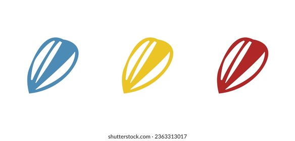 seed icon on a white background, vector illustration