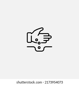 Seed icon sign vector,Symbol, logo illustration for web and mobile