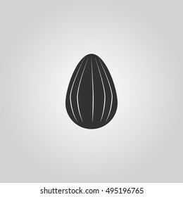 seed icon silhouette vector set