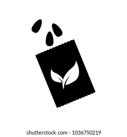 seed icon, vector illustration