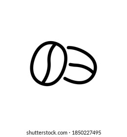 seed icon, vector, line art design editable stroke