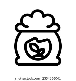 Seed Icon Vector Symbol Design Illustration
