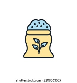 Seed icons  symbol vector elements for infographic web