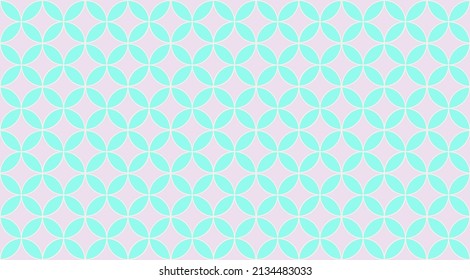 Seed of Life Seamless Vector Design. Sacred Geometry Design. Geometric Flower of Life Mandala Circles. Yoga, Healthcare, Fitness Suit Fabric Texture. Vintage Trendy Print. Round Sacred Geometry Deco