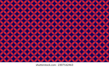 Seed of Life Seamless Vector Design. Geometric Flower of Life Mandala Circles. Yoga, Healthcare, Fitness Suit Textile Texture. Sacred Geometry Design. Vintage Trendy Print. Round Sacred Geometry Deco