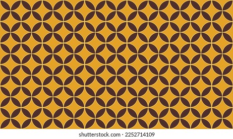 Seed of Life Seamless Vector Pattern. Geometric Flower of Life Mandala Circles. Yoga, Healthcare, Fitness Suit Fabric Texture. Sacred Geometry Design. Vintage Trendy Print. Round Sacred Geometry Deco