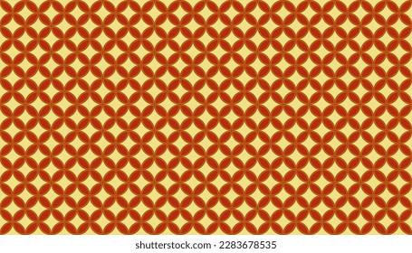 Seed of Life Seamless Vector Pattern. Sacred Geometry Design. Geometric Flower of Life Mandala Circles. Yoga, Healthcare, Fitness Suit Textile Texture. Vintage Trendy Print. Round Sacred Geometry Deco