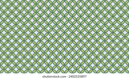 Seed of Life Seamless Vector Pattern. Sacred Geometry Design. Yoga, Healthcare, Fitness Suit Textile Design. Geometric Flower of Life Mandala Circles. Vintage Trendy Print. Round Sacred Geometry Deco