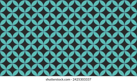Seed of Life Seamless Vector Pattern. Yoga, Healthcare, Fitness Suit Fabric Design. Sacred Geometry Design. Geometric Flower of Life Mandala Circles. Vintage Trendy Print. Round Sacred Geometry Deco