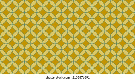 Seed of Life Seamless Vector Texture. Yoga, Healthcare, Fitness Suit Textile Design. Sacred Geometry Design. Geometric Flower of Life Mandala Circles. Vintage Trendy Print. Round Sacred Geometry Deco