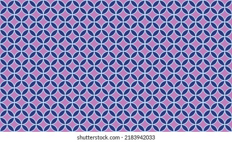 Seed of Life Seamless Vector Texture. Yoga, Healthcare, Fitness Suit Textile Pattern. Sacred Geometry Design. Geometric Flower of Life Mandala Circles. Vintage Trendy Print. Round Sacred Geometry Deco
